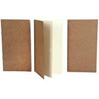 Los mejores  - XUAN Travelers Notebook Refills- Cuaderno Libreta de Viaje Recambios- Cuadernillos Recargable portátil Papel Forrado…